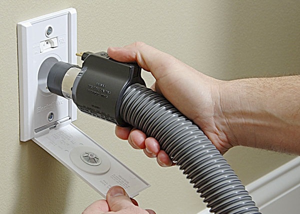 Central Vacuum Inlet
