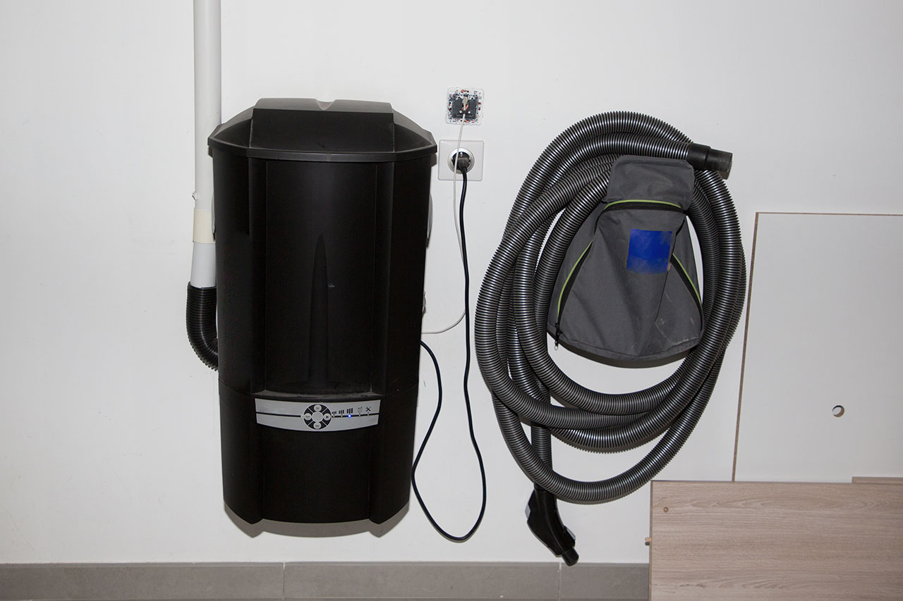 Energy-efficient central vacuum solutions